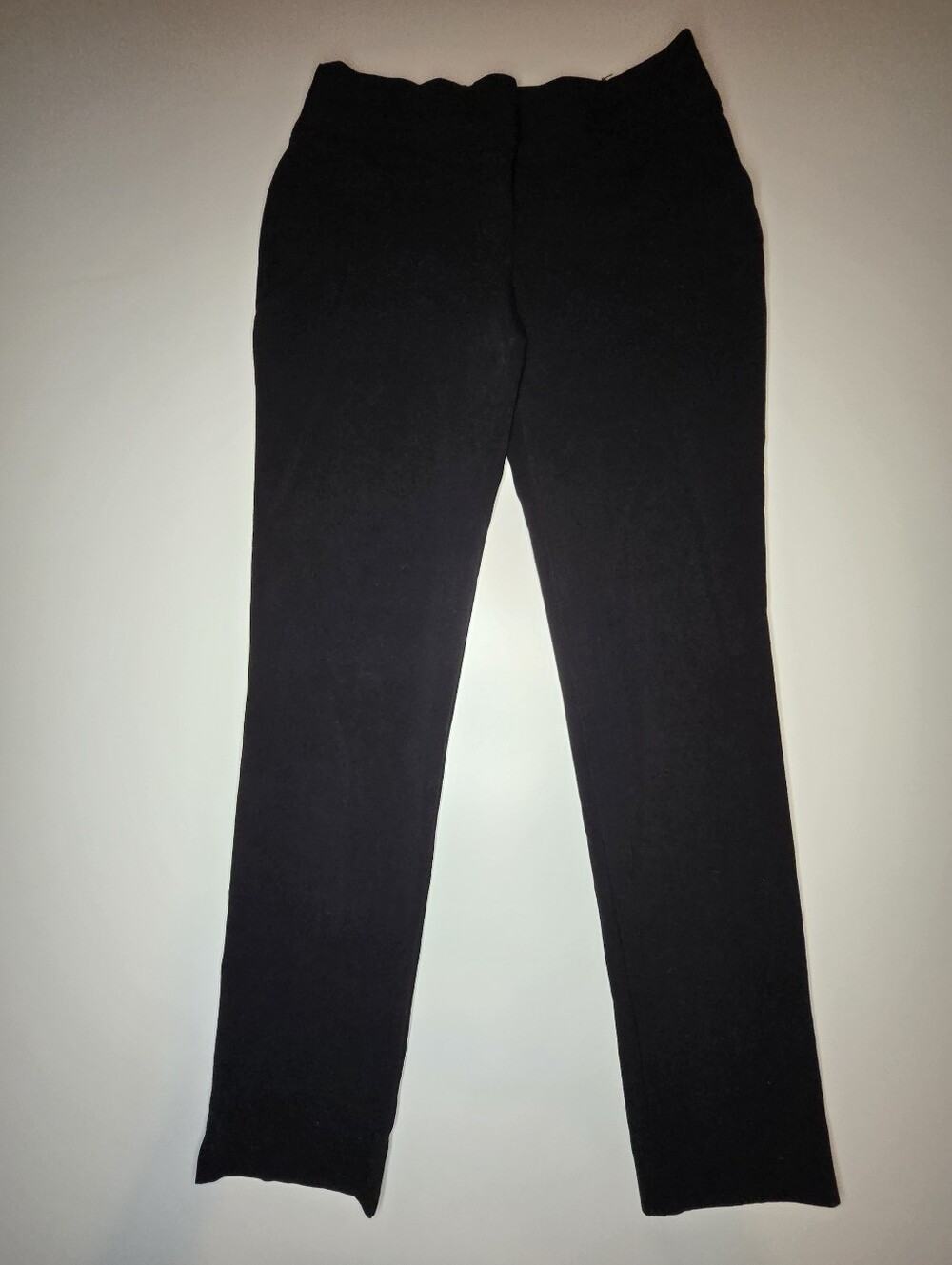 BCX Junior's Black Dress Pants Size 3 Straight Leg Career Office Stretch